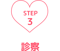STEP3:診察